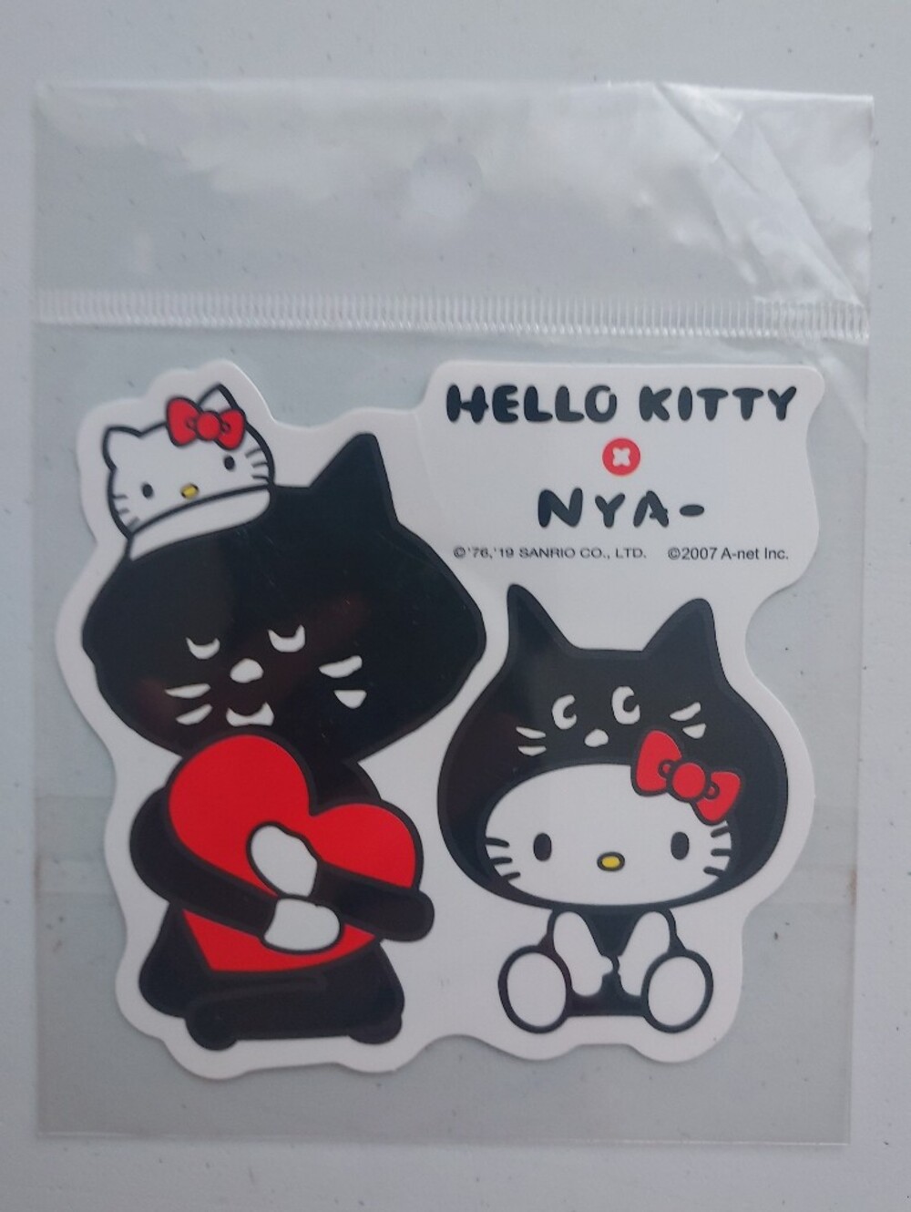 Sanrio Hello Kitty Ne-Net Ne Net Nya luggage box bag cars phone stickers